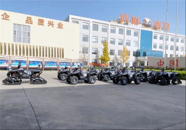 助力冬奧|躍迪全地形車批量發往張家口