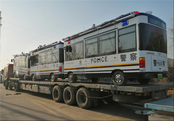 治安巡控|躍迪移動警務室批量發往云南省