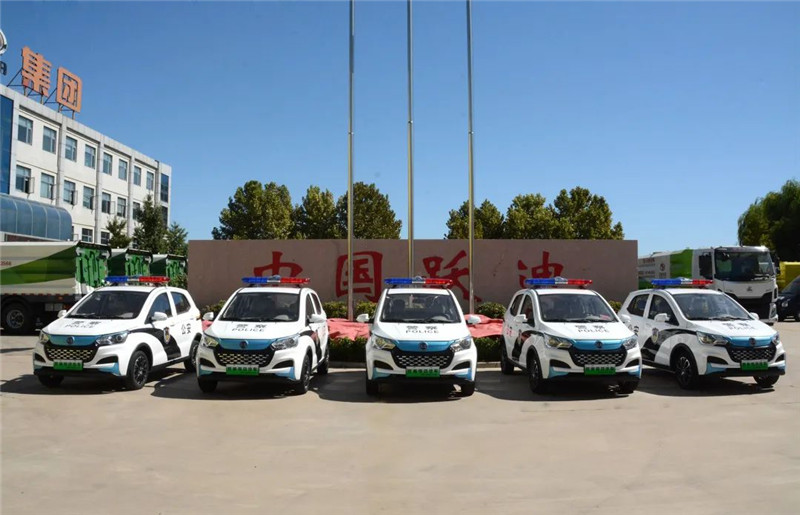 喜迎二十大 忠誠保平安丨躍迪純電動警用巡邏車發往江西